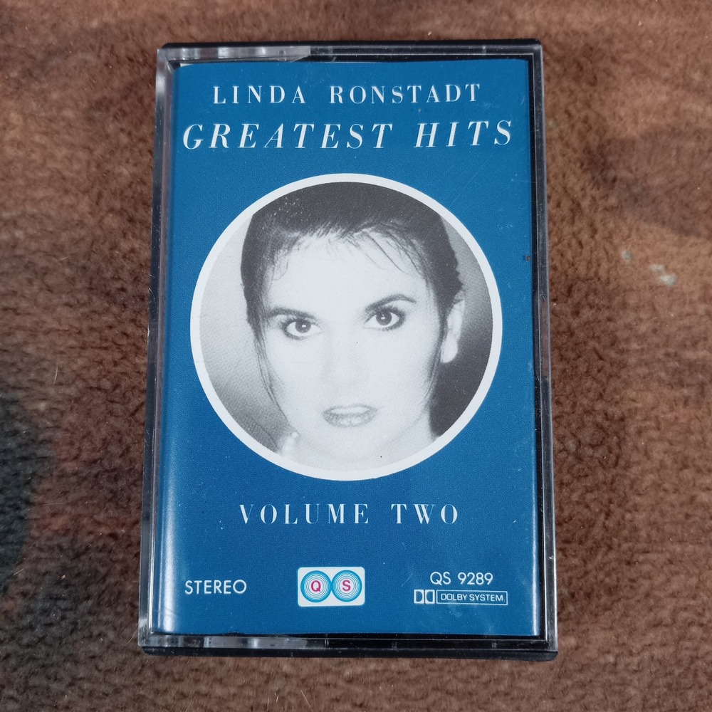 Linda Ronstadt Greatest Hits Volume Two Cassette Tape QS 9289 Stereo Dolby